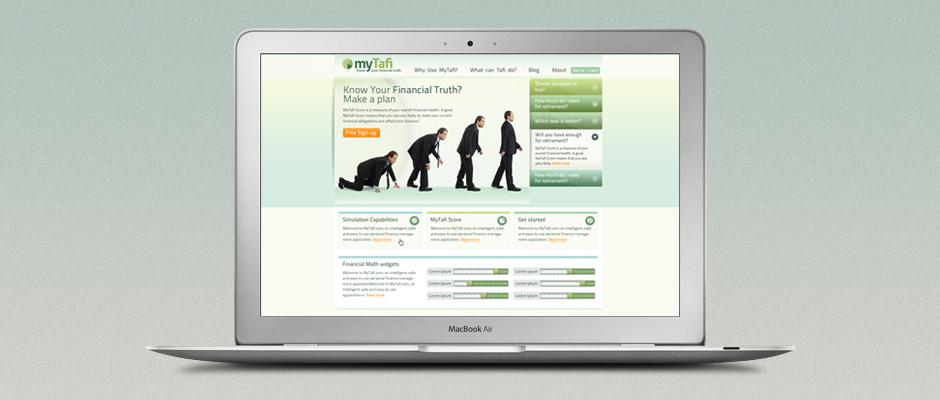 MyTafi webdesign